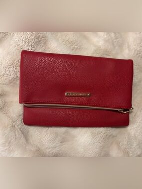 Poppy and Peonies fold over clutch